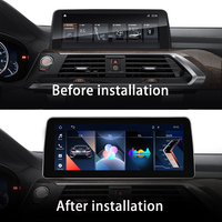 Para BMW X3 G01 G08 X4 G02 EVO (2018-2022) Unidad Principal Inteligente Linux de 12.3 Pulgadas, Unidad Principal Multimedia Inalámbrica con Android Auto y CarPlay BT
