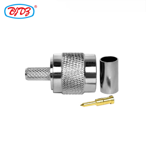 Nhà máy trực tiếp <span class=keywords><strong>TNC</strong></span> nam cắm uốn nối cho bjr195 bjr200 RG58 rg303 rg223 rg400 rg142 Cáp RF Coax kết nối đồng trục - Product Image 4