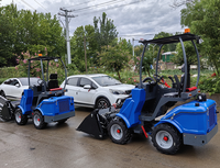 Minipala Elettrica HAIJU HJ620E CE, Trazione Idraulica a Quattro Ruote, Capacità di Carico 500kg-800kg, Batteria al Piombo-Acido, Ecologica e Durevole