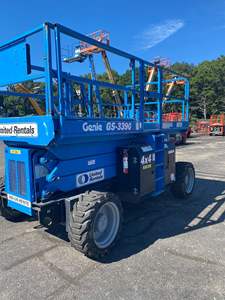 <span class=keywords><strong>Genie</strong></span> GS3390 Diesel gunting medan kasar mengangkat 12m gunting angkat untuk dijual - Product Image 4