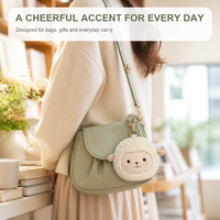 XDT AI Cloud Sheep Peluche suspendue lestée, super douce, rembourrée en coton PP et polyester, 11CM-30CM, unisexe, décoration pour la maison et les fêtes, cadeau