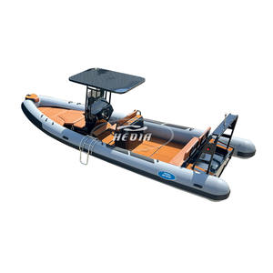 Transea Luxury Australia 760 <span class=keywords><strong>Bateau</strong></span> semi-rigide gonflable en Hypalon 25 pieds Plus avec coque en <span class=keywords><strong>aluminium</strong></span> et <span class=keywords><strong>annexe</strong></span> gonflable - Product Image 3