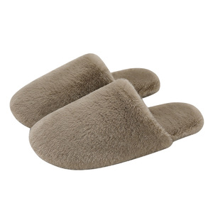 Pantoufles TPR de haute qualité en gros, pantoufles pour femmes, pantoufles en peluche et chaudes pour hommes, prix de gros - Product Image 6