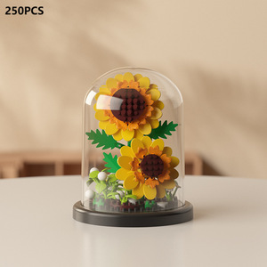 เข้ากันได้กับชุดตัวต่อ Bricks Eternal Flower Series ชุดตกแต่งตะกร้าดอกไม้ รุ่นดอกกุหลาบ ของเล่นตัวต่อสำหรับเด็ก ของขวัญสำหรับเด็กผู้หญิง - Product Image 6