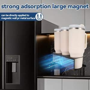 Organizador de Botellas de Agua para Vasos Stanley de 30 y 40 oz, Organizador Metálico para Vasos Stanley con Imán para Refrigerador, Cocina y Gabinete - Product Image 3