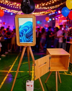 جهاز تصوير ذاتي محمول ذو وجهين مع مرآة سحرية وشاشة تعمل باللمس وآيباد للحفلات - Product Image 2