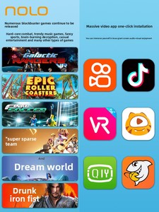 ForNOLO Sonic 2, appareil de jeu tout-en-un, suivi gestuel, expérience ultra durable, moniteur de réalité virtuelle monté sur la tête, Super Lo - Product Image 4