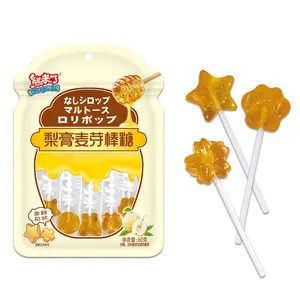 New Favorite Hard Stick Candy in vendita Delicious Lollipop Safe nutriente pasta di pera caramelle aromatizzate