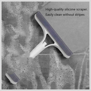Nettoyeur de vitres de voiture à jet d'eau, raclette de nettoyage pour <span class=keywords><strong>douche</strong></span> et salle de bain, essuie-glace pour vitres - Product Image 4