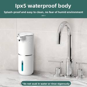 <span class=keywords><strong>Distributeur</strong></span> Automatique <span class=keywords><strong>Mural</strong></span> de Savon <span class=keywords><strong>Vaisselle</strong></span> ou de Désinfectant Moussant, pour les Mains, Usage Maison Connectée et Salle de Bain - Product Image 2