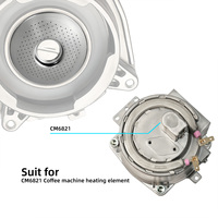 Filtre à mailles pour tête de groupe de machine à café de 41,7 mm, assure un débit d'eau uniforme, compatible avec l'élément chauffant de la machine à café CM6821