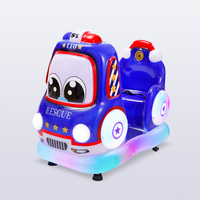 Intérieur Électrique Équipement Enfants Swing de Voiture Poussette Jouer Enfants Monnayeur Machine De Jeu 1 Lecteur Pour Vente
