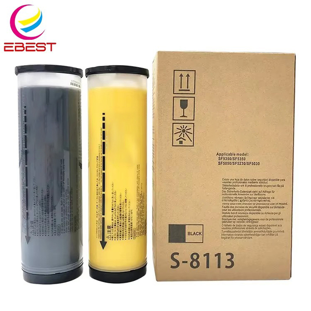 EBEST Compatible for RISOs SF 5130 5450 5030 9350 S8113 for Risographs Ink Factory FII F Type Ink S-8113 U UA E F Duplicator Ink