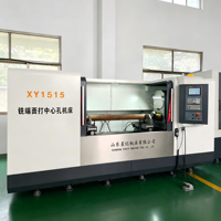 CNC 1520 Rijit Düz Yataklı Ağır Hizmet Tipi Mil İşleme Uç Yüzey Frezeleme Merkezi Delik Delme Kombine Takım FANUC Kontrol 4 CE