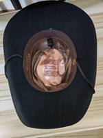 Chapeaux de cowboy et de cowgirl rétro vintage 100% laine, pour l'automne et l'hiver, pour la pêche en plein air