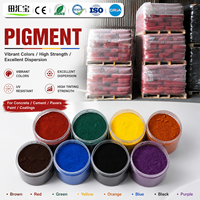 Vente Chaude Pigment en Poudre de Couleur Oxyde de Fer Rouge pour Béton, Pigment Peinture Couleur Rouge Oxyde de Fer