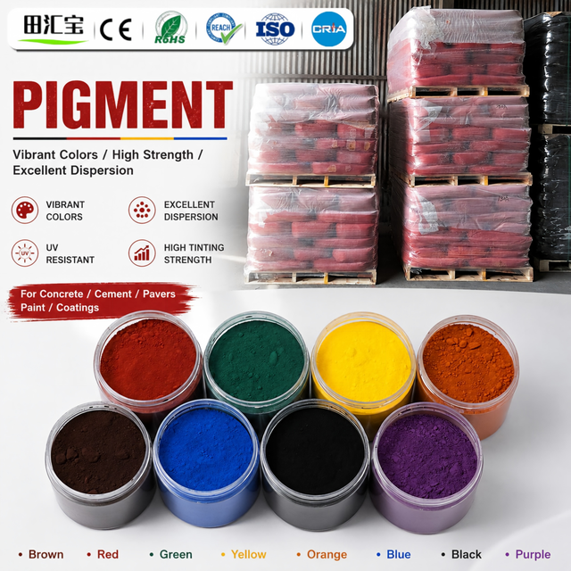 Hot Sale Color Powder Pigment Iron Oxide Red for Concrete Pigment Red Iron Oxide Color Paint Pigments Iron Oxide