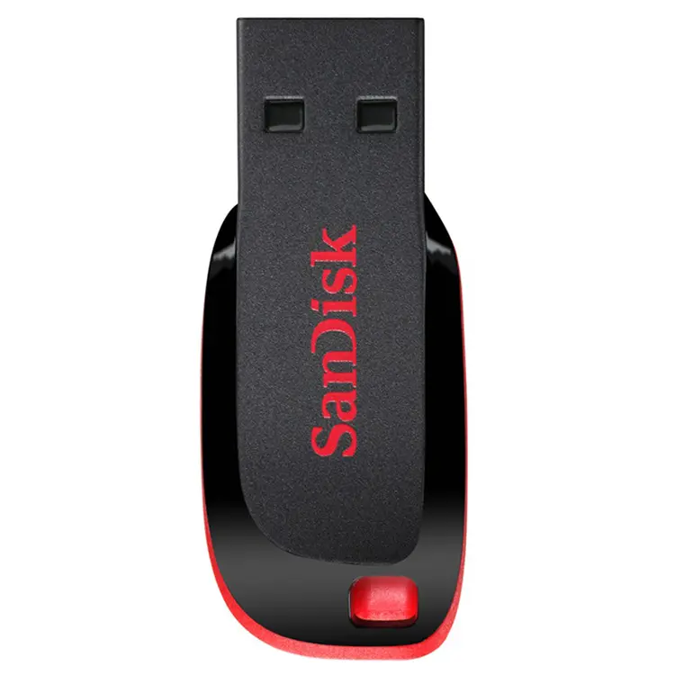 Sandisk Cruzer Blade Usb 100% Asli, Pena Drive Usb Flash 32Gb CZ50 2.0