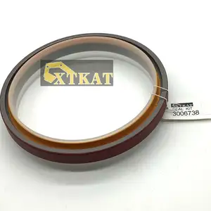 Sello de cigüeñal trasero XTKAT 3006738 de alta calidad para Cummins N14 855 136023