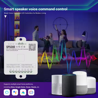 Contrôleur d'éclairage LED intelligent Sp530E, contrôle par application de maison intelligente, puce principale double mode WiFi, DC5V~24V SPI+5CH multifonction 6A