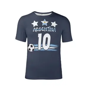 Argentina T-shirt Messi Samsung design men's T-shirt High quality support custom wholesale low price T-shirt super men