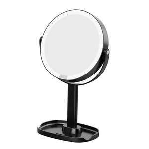 Espejo de Mesa Pequeño con Logotipo Personalizado de Fábrica, Espejo de Pie con Marco y Luz LED para Maquillaje - Product Image 1