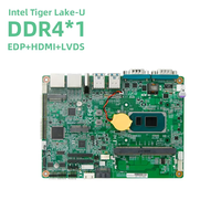Carte mère embarquée industrielle 4 pouces Intel Core I7-1165G7 I5-1135G7 I3-1115G4 6305E DDR4 SATA Mini ITX intégrée simple