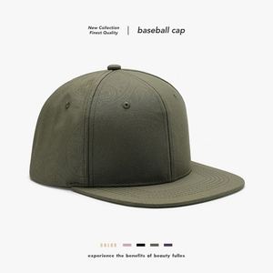 Gorra de Moda con Visera Plana, Personalizada con Logotipo Bordado, para Viajes al Aire Libre, Protección Solar, Estilo Hip-Hop, Unisex - Product Image 2