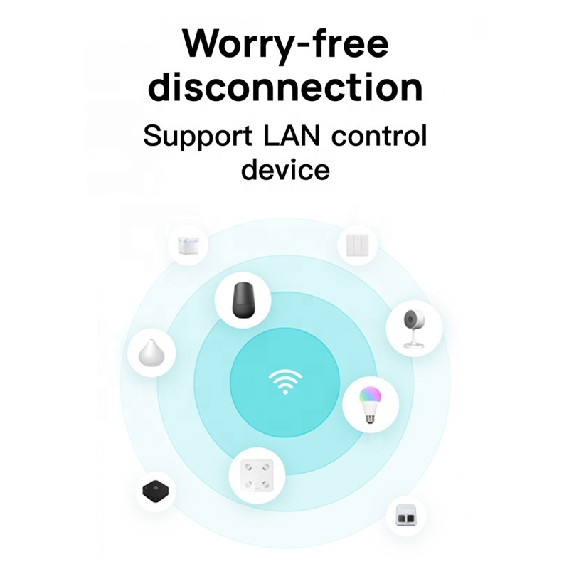 10.1-inch Tuya Smart Home Control Panel WiFi Multifunctional Touch Screen Zigbee Hub BLE Wall Central Control Switch 485 · image 4