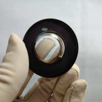 Painted Meniscus Optical Glass Lens Diam 40mm with Plano Convex Concave Multi AR Coated OEM ODM Support for Camera Instruments