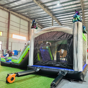 Gran Castillo Hinchable Combo Dmuchaniec <span class=keywords><strong>Grave</strong></span> <span class=keywords><strong>Digger</strong></span> Monster Truck Bounce House - Product Image 5