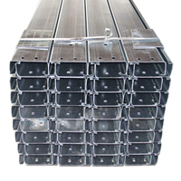 Profilé en U Metalcon structurel en métal 62x20x0,85 mm 6 m pour murs portants, poutres de toit et dalles de plancher