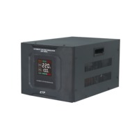 Stabilisateur de tension de type servomoteur 10KVA 8KW Sortie 220V+/-3% Monophasé 50Hz Protections complètes 50% Cuivre