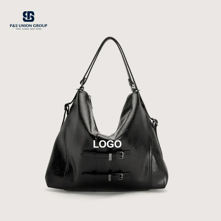 #PA0922 BSCI Pass manufacturer pin buckle women's shoulder large hobo bags backpack Convertible handbag women hobo bag large