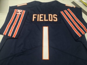 Jersey de Fútbol Americano de Chicago de la Mejor Calidad, Cosido, 18 Caleb Williams 2 D.J. Camiseta personalizada Moore 15 Rome Odunze 84 Colston Loveland - Product Image 2