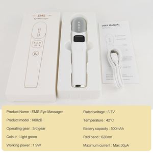 Stylo de massage oculaire chauffant par vibration EMS, best-seller, léger, USB, soin de la peau, utilisation à domicile et en voyage, appareil de soin des yeux, CE FCC - Product Image 6