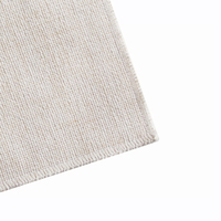 Tatakan Katun Linen Sublimasi Kosong, Alas Meja Kosong Dua Sisi, Tatakan Cetak DIY