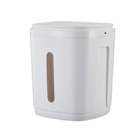 Conteneur de stockage de riz sous vide en plastique de 8 L avec poignée, boîte de conservation des aliments à fermeture automatique, utilisation en cuisine