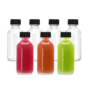 Bottiglie in Vetro per Shot da 60ml (2 oz) con Tappi, Grado Alimentare, Mini Bottiglie da Viaggio Essenziali, Adatte per Succhi Fai-da-Te - Product Image 2