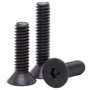 Tornillos de Cabeza Plana Avellanada con Hexágono Interior de Acero Oxidado Negro Imperial 2 #   4 #   6 #   8 #   10 #   Tamaños de <span class=keywords><strong>3</strong></span>/<span class=keywords><strong>16</strong></span>, 1/4, 1/2, 5/<span class=keywords><strong>16</strong></span> y <span class=keywords><strong>3</strong></span>/8 pulgadas - Product Image 6