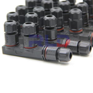 Fábrica Ip67 IP68 Cable de alambre 2 3 4 vías 2 3 4 pines Conector impermeable Enchufe tipo F - Product Image 3