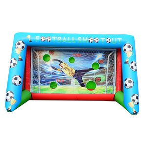 Campo Deportivo Inflable, Juego <span class=keywords><strong>de</strong></span> Tiro al Blanco <span class=keywords><strong>de</strong></span> Fútbol para Carnaval al Aire Libre, Mini Portería <span class=keywords><strong>de</strong></span> Fútbol Inflable para Niños - Product Image 6