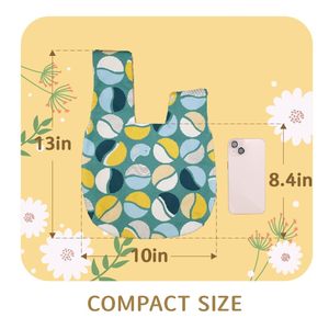 Mini Bolso de Mano Tipo Tote de Lona con Nudo, de Lujo, Portátil, Reutilizable, Personalizado, de Tela de Algodón Japonesa, Acogedor, para Mujer - Product Image 4