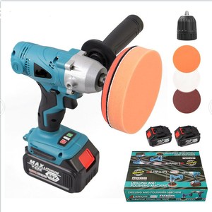 Pulidora de Autos Inalámbrica de 6 Velocidades con Disco de Pulido de 6 Pulgadas, Sin Batería, de Doble Acción, en Oferta - Product Image 5