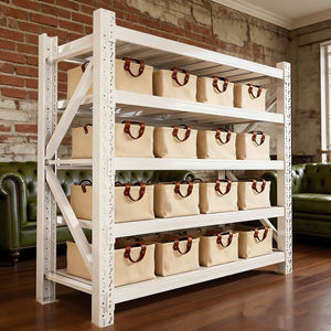 Scaffalature in Acciaio Durevole, Scaffali per Magazzino, Scaffalature Impilabili per Stoccaggio Industriale e Garage - Product Image 1