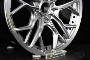 PENGZHEN 6061 T6 forgiato 2 pezzi spazzolato nero 20 21 pollici 5x130 ruote auto cerchi per Porsche <span class=keywords><strong>Audi</strong></span> - Product Image 4