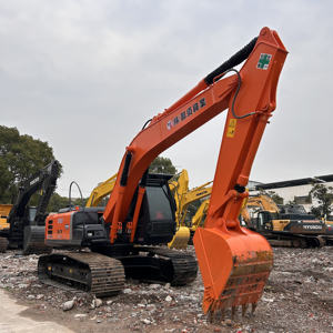 HITACHI รถขุดตีนตะขาบมือสอง Zx200 20ตันปั๊มเครื่องยนต์หลักหลักของญี่ปุ่นสภาพดี - Product Image 4