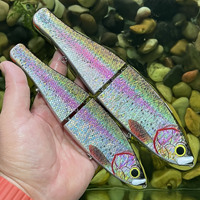 Leurre de pêche Stickbait articulé en deux segments à descente lente 200mm-76.5g 240mm-124g pour appât dur