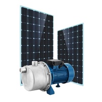 Pompe solaire à jet QJET à double usage DC/AC/solaire transfrontalière pour l'irrigation des puits et la surpression