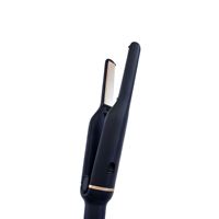 Lisseur de cheveux électrique portable à chauffage rapide avec plaque en céramique sablée de 80 mm et revêtement LED, pour usage professionnel, domestique et extérieur